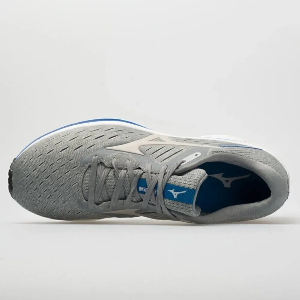 NEW in BOX MIZUNO WAVE RIDER 24 Grey Blue Red 7 US Women 37 EUR